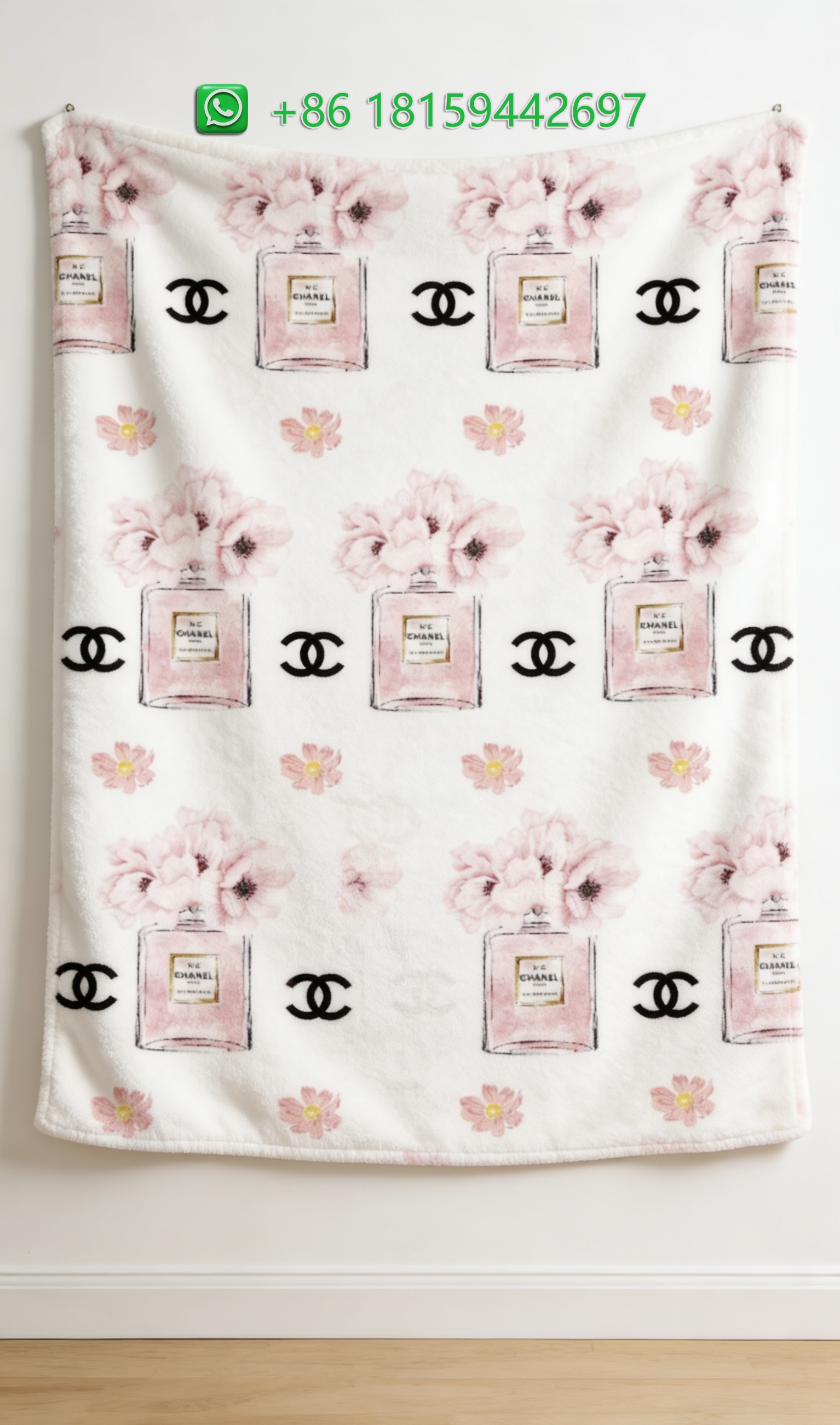 Chanel Throw Blankets